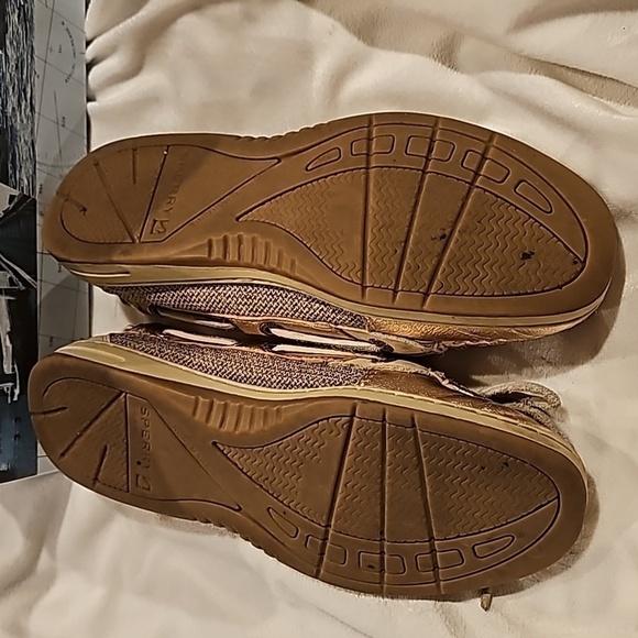 Sperry Top-Sider angelfish rose gold metal 5.5 boat shoes - Picture 4 of 8